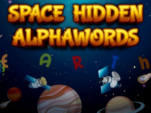 Space Hidden Alphawords online Puzzle game