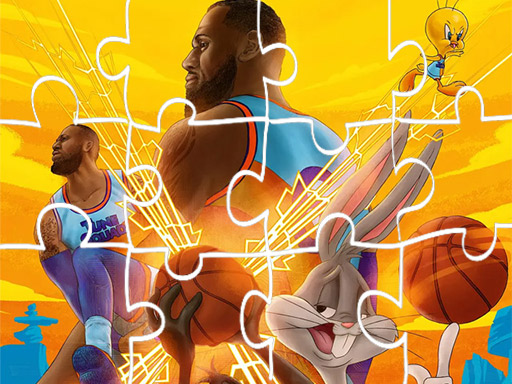 Space Jam Jigsaw online Girls game