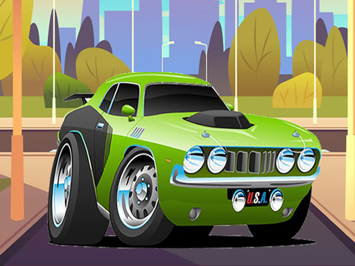 Speedy Muscle Cars Jigsaw online game