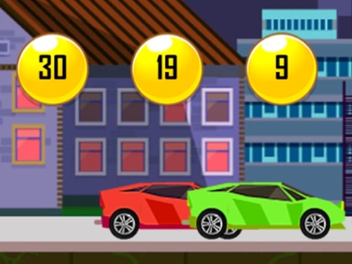 Speedy Race Math online game