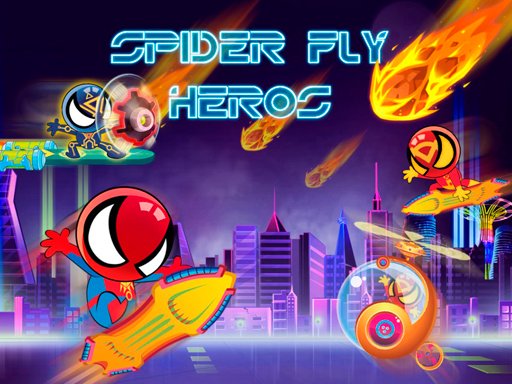 Spider Fly Heroes online game