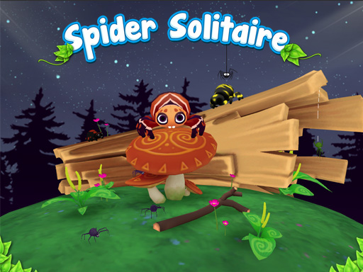 Spider Solitaire 3D online game