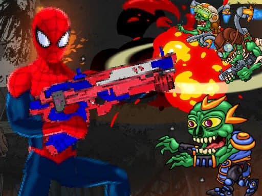 Spiderman Commander - Shooting Game online game
