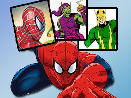 Spiderman Match Cards online Puzzle game