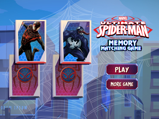 Spiderman Memory - Brain Puzzle Game online Puzzle game