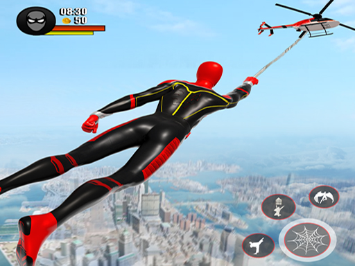 Spiderman Rope Hero 3D online game