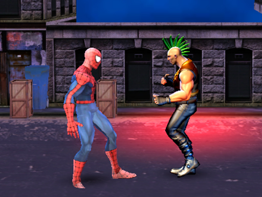 Spiderman: Street Fighter online game