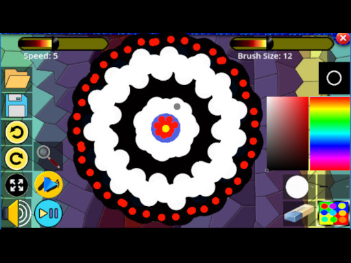 Spinning Art online Hypercasual game