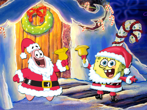 SpongeBob Christmas Jigsaw Puzzle online game