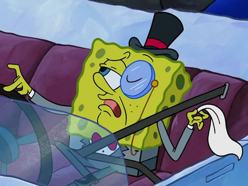 Spongebob Driving Test Test Hidden online Puzzle game