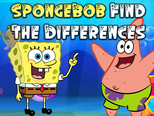 SpongeBob Find The Differences online Puzzle game