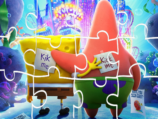 Spongebob Sponge On The Run Jigsaw Game online game