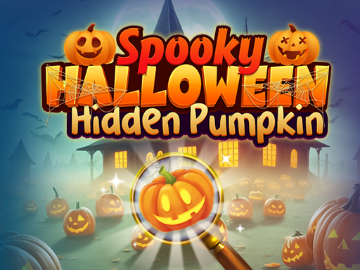 Spooky Halloween Hidden Pumpkin online Puzzle game