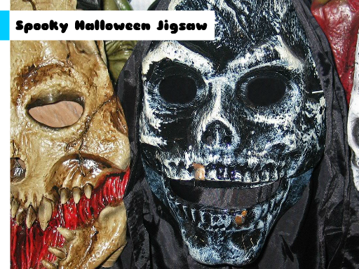 Spooky Halloween Jigsaw online game