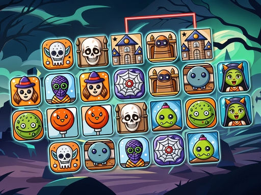 Spooky Links online Puzzle game