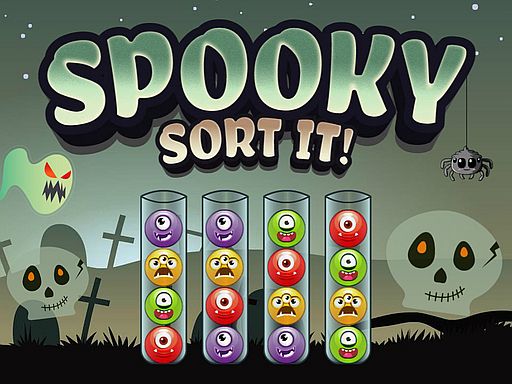 Spooky Sort It online game