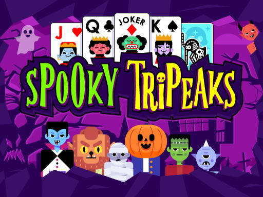 Spooky Tripeaks online Puzzle game
