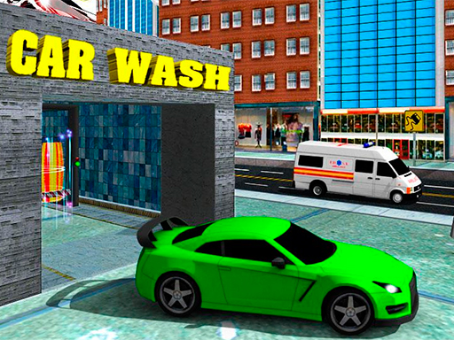 Sports Car Wash Gas Station online game