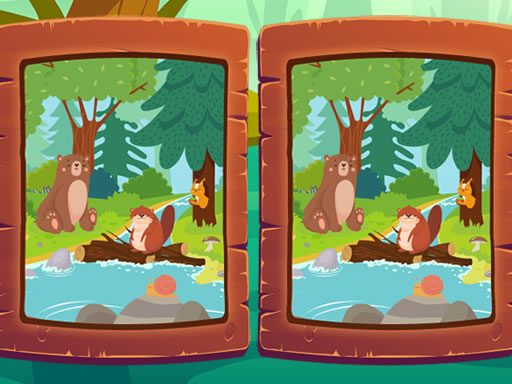 Spot the Difference - Animals online Puzzle game