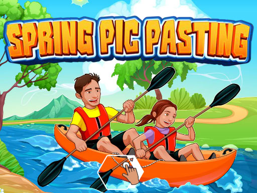 Spring Pic Pasting online game
