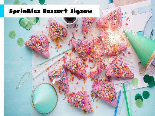 Sprinkles Dessert Jigsaw online game