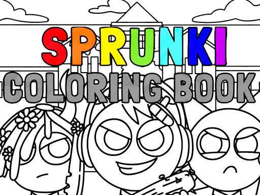 Sprunki Coloring Book game online Hypercasual game