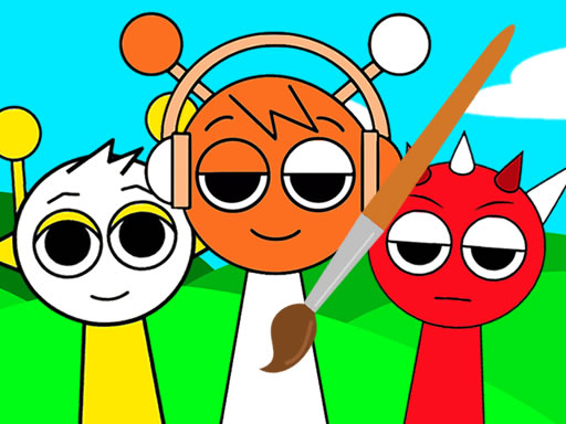 Sprunki Coloring Book online game