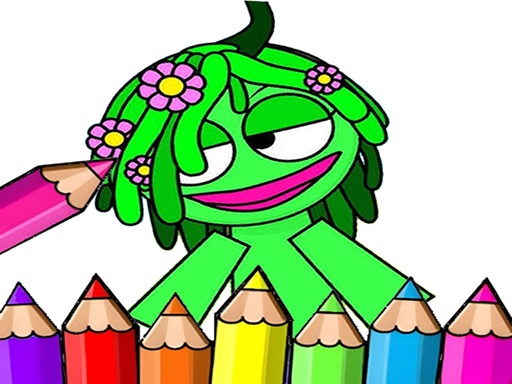 Sprunki Coloring Music Anime online game