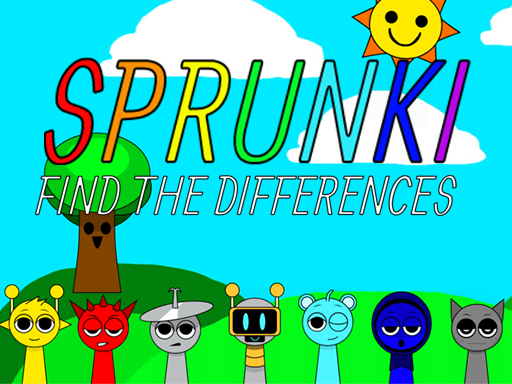 Sprunki Find The Differences online Puzzle game