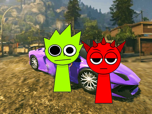 Sprunki Gangster Mafia online Shooting game