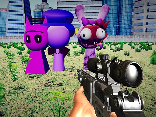 Sprunki Sniper Squid Game online Shooting game