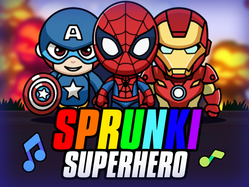 Sprunki SuperHero online game