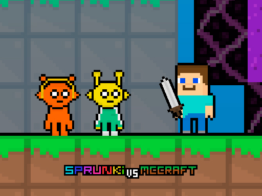 Sprunki vs MCCraft online game
