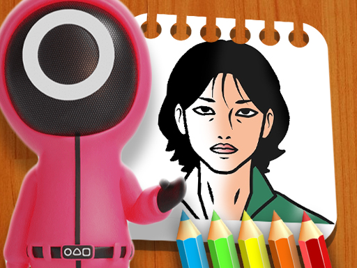 Squid Game Coloring Book online game