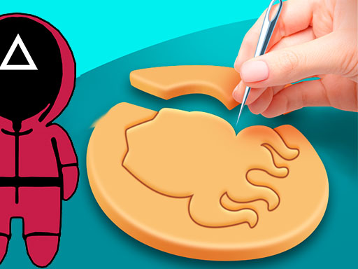 Squid Game cookie Puzzle online game