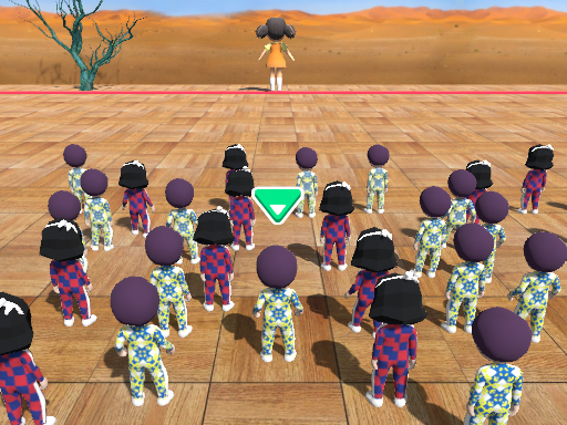 Squid Game Real Vs Barca online game