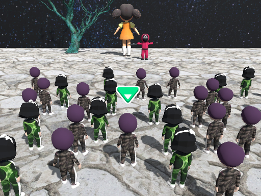 Squid Game Space online game