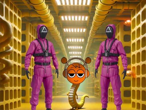 Squid Game Sprunki Escaped Backrooms online Adventure game