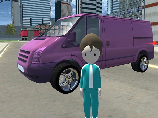 Squid Gamer City Driving Gang online game