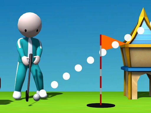 Squid Gamer Golf 3D online Arcade game