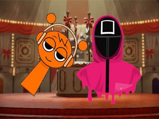 Squid Sprunki Mingle Game 2 online Arcade game
