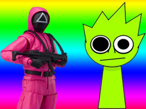 Squid Sprunki Shooter Game 2 online Arcade game