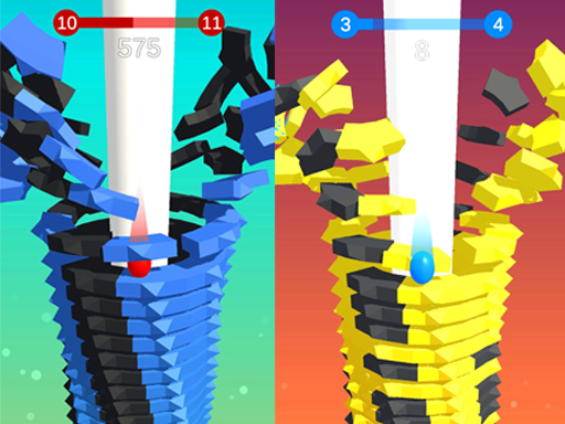 Stack Bounce 3D online game
