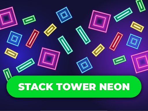 Stack Tower Neon: Keep Blocks Balance online game