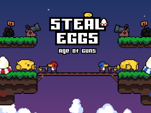 Steal Eggs: Age of Guns online game
