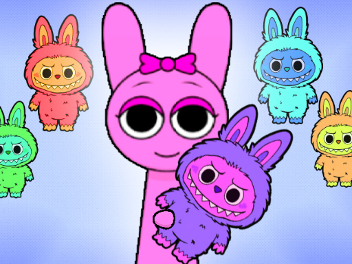 Steal Labubu Sprunki! online Girls game
