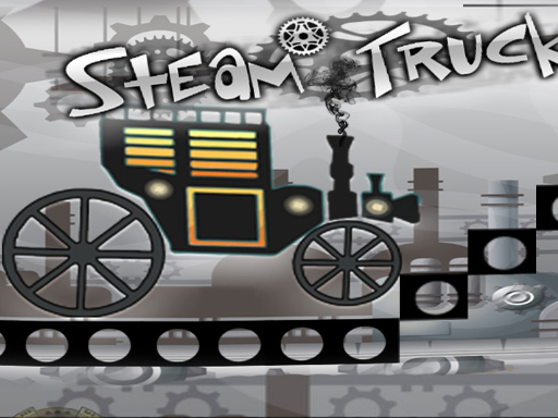 Steam trucker Game online Racing game
