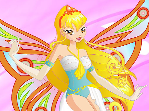 Stella Beauty Fairy Dress Up online game