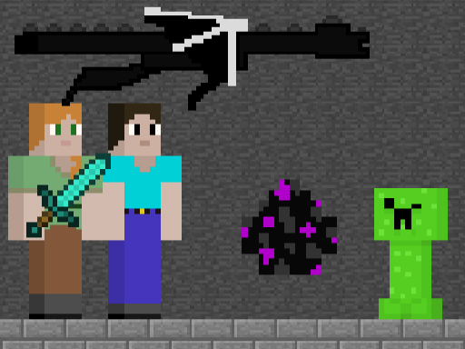 Steve and Alex Dragon Egg online game