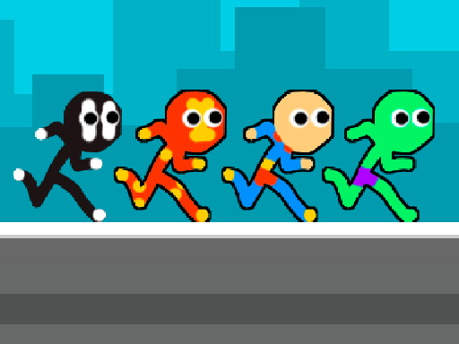 Stickhero Party 4 Player online game